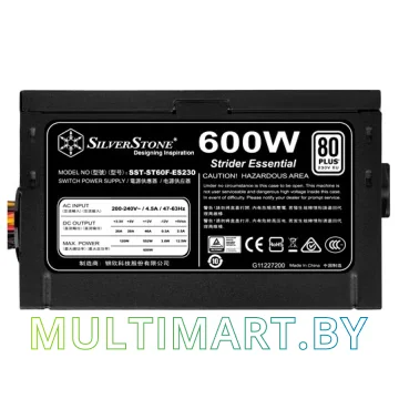 Блок питания SilverStone ST60F-ES230 600W картинка 3